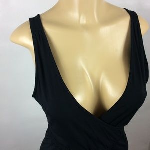 And Eway Black Midi Tie Back Size XS